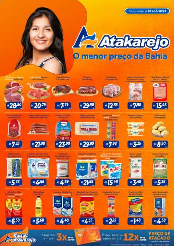 Folheto Atakadão Atakarejo - 08/10/2023 - 14/10/2023.