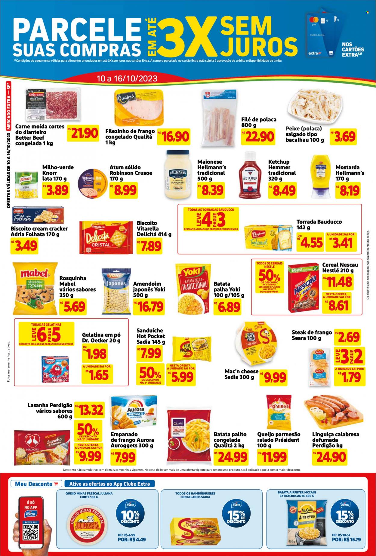 Folheto Mercado Extra - 10/10/2023 - 16/10/2023. Página 2