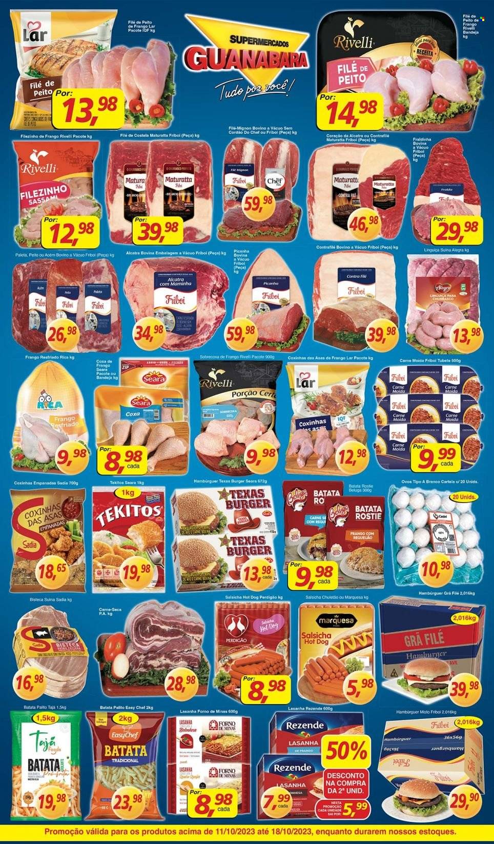Folheto Supermercados Guanabara - 11/10/2023 - 18/10/2023. Página 3