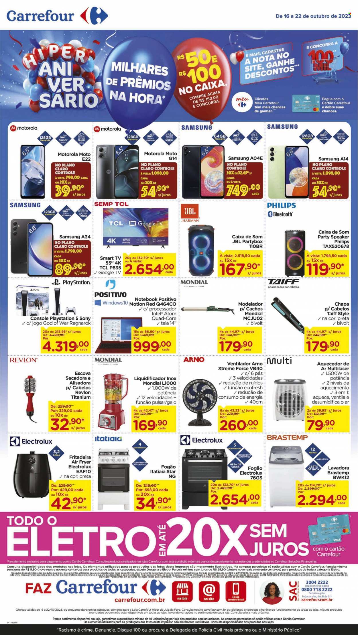 Folheto Carrefour Hiper - 16/10/2023 - 22/10/2023. Página 16