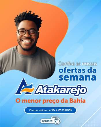 Folheto Atakadão Atakarejo - 15/10/2023 - 21/10/2023.