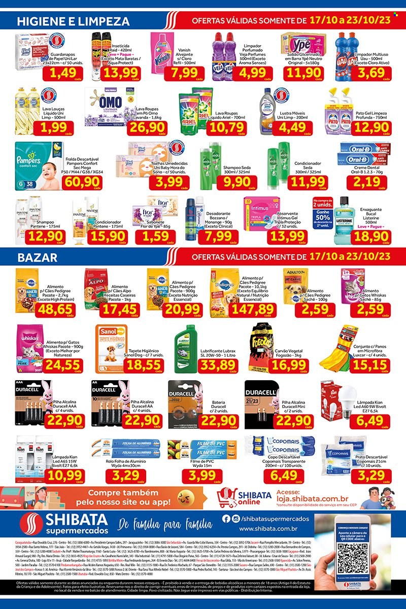 Folheto Shibata Supermercados - 17/10/2023 - 23/10/2023. Página 4