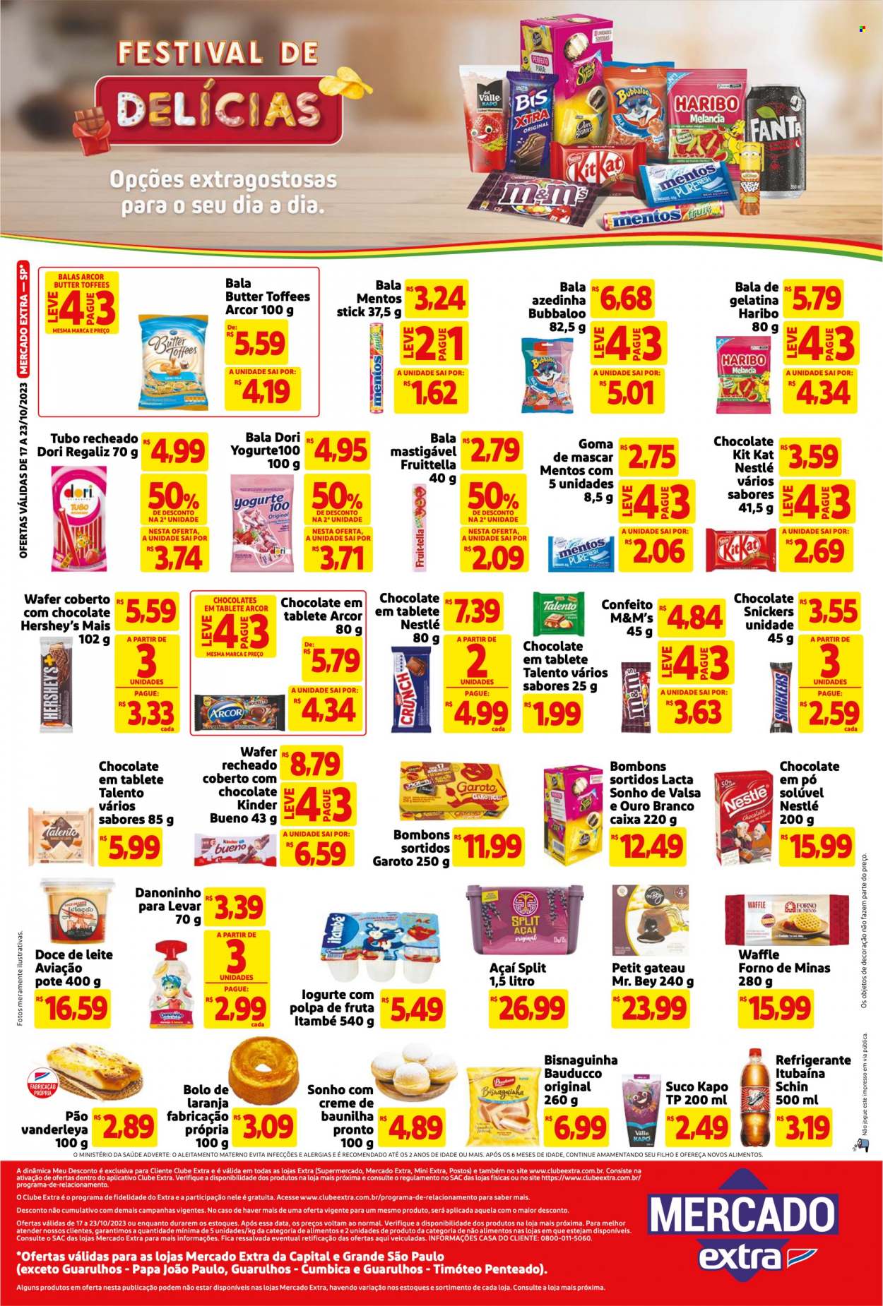 Folheto Mercado Extra - 17/10/2023 - 23/10/2023. Página 5