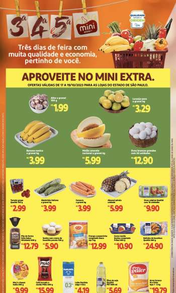 Folheto Mini Extra - 17/10/2023 - 19/10/2023.