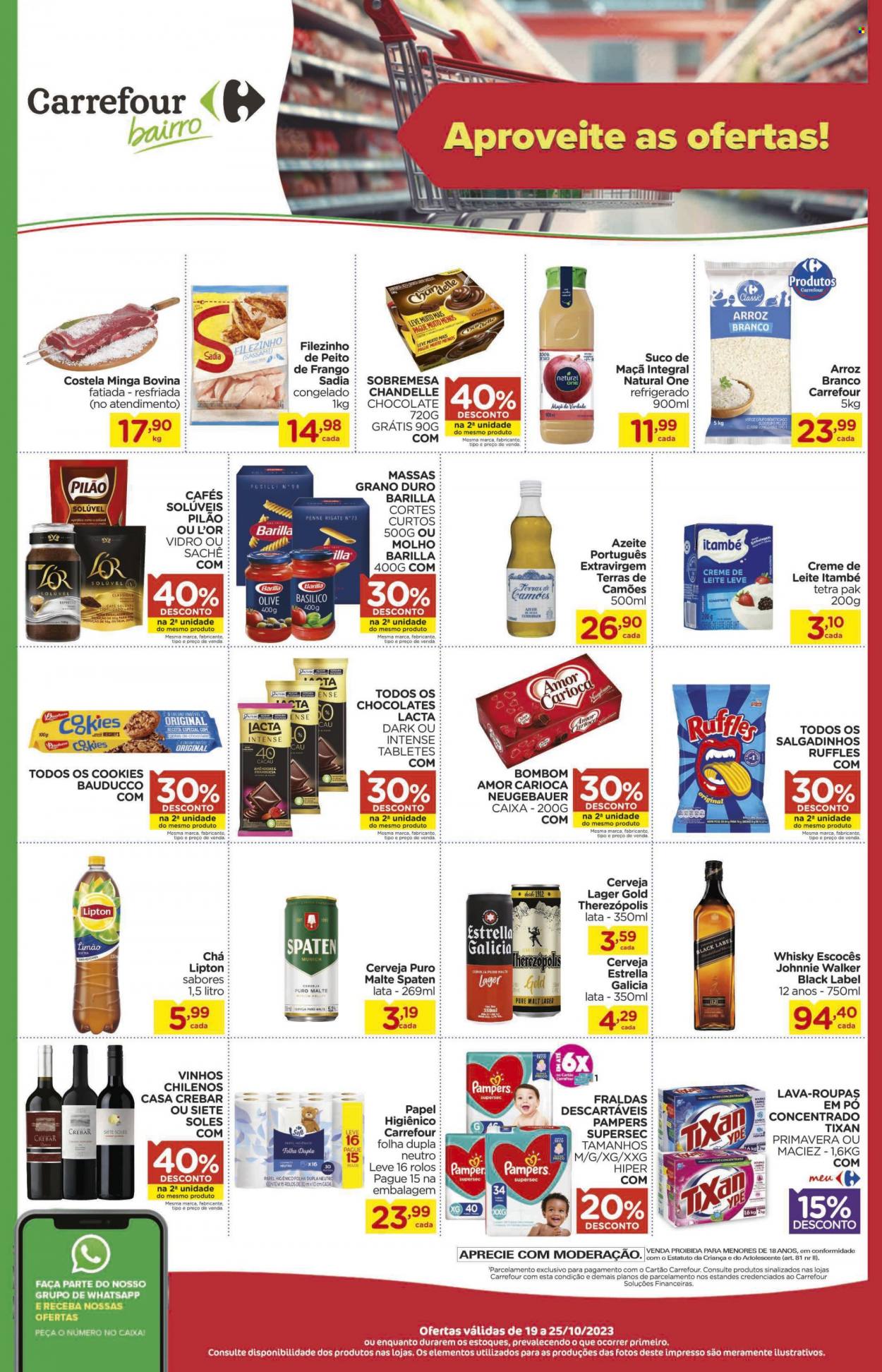 Folheto Carrefour Bairro - 19/10/2023 - 25/10/2023. Página 1