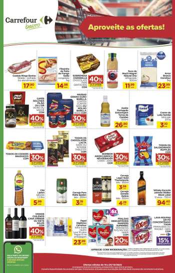 Folheto Carrefour Bairro - 19/10/2023 - 25/10/2023.