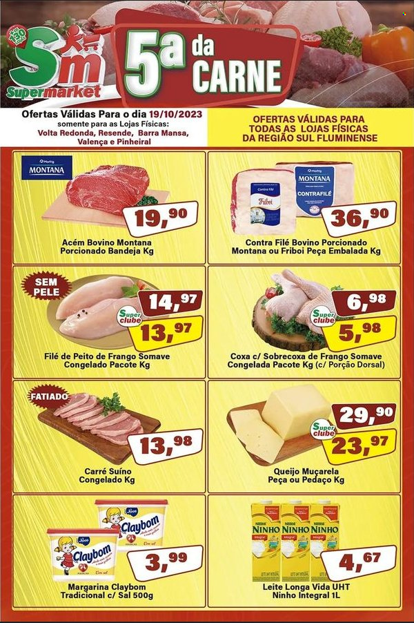 Folheto Rede Supermarket - 19/10/2023 - 19/10/2023. Página 1