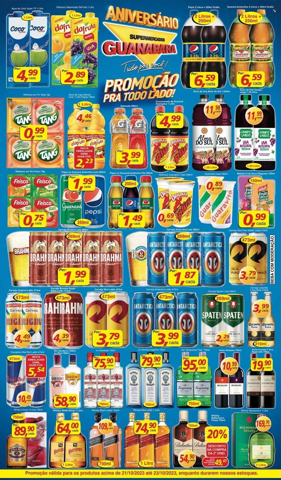 Folheto Supermercados Guanabara - 21/10/2023 - 23/10/2023. Página 7