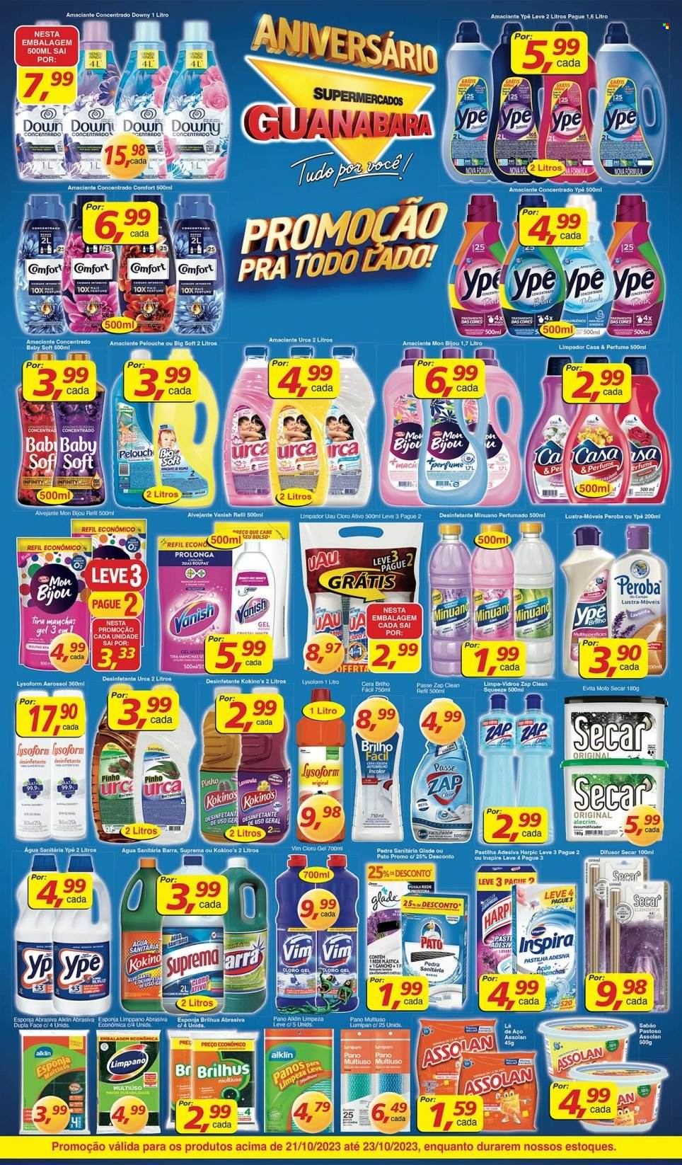 Folheto Supermercados Guanabara - 21/10/2023 - 23/10/2023. Página 11