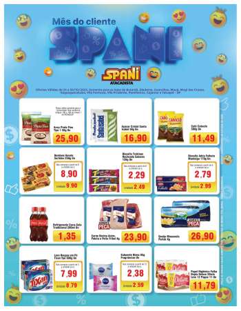 Folheto Spani Atacadista - 24/10/2023 - 30/10/2023.