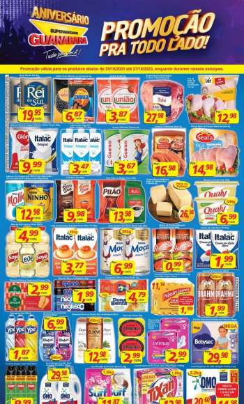 Folheto Supermercados Guanabara - 25/10/2023 - 27/10/2023.