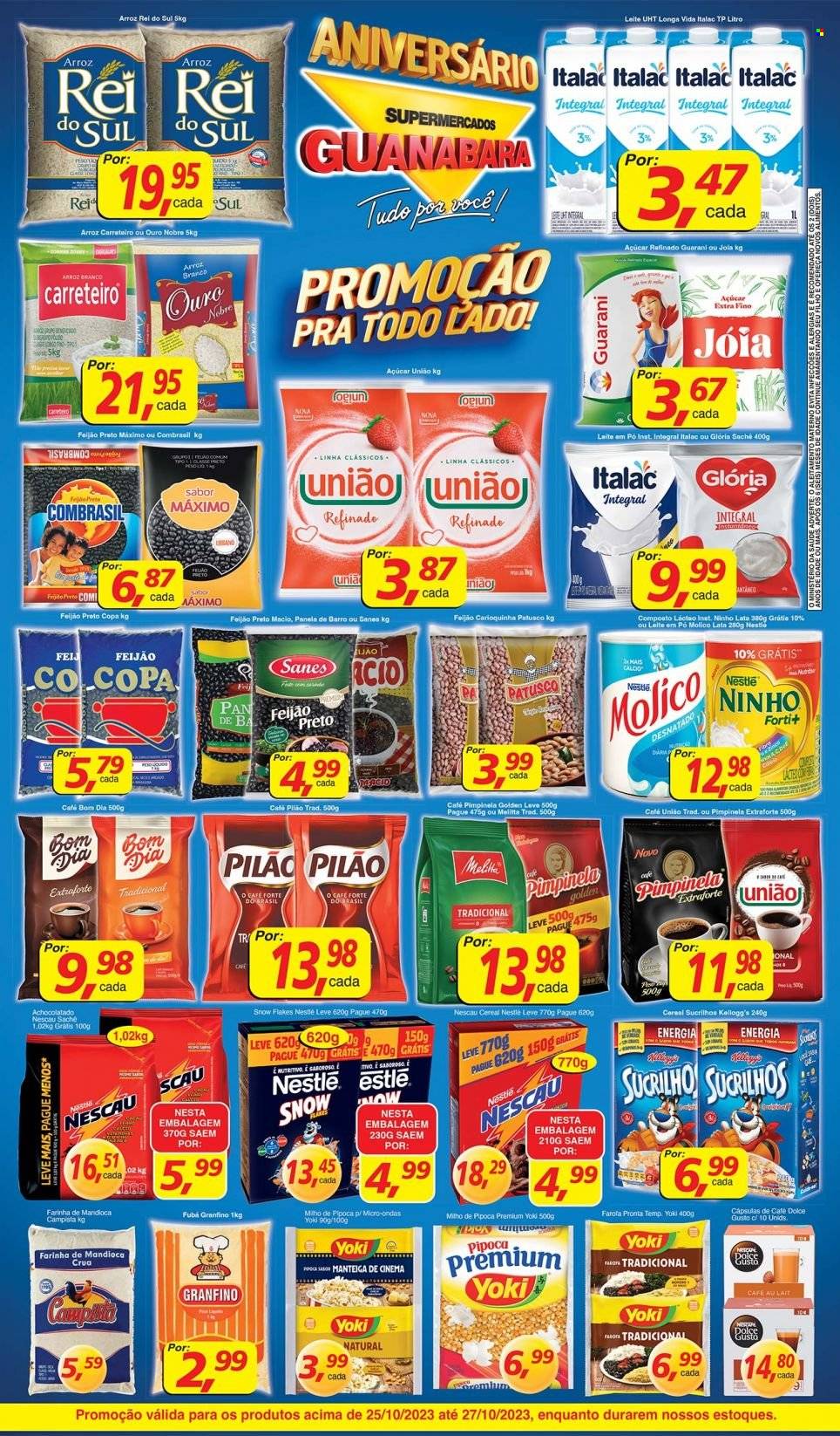 Folheto Supermercados Guanabara - 25/10/2023 - 27/10/2023. Página 2