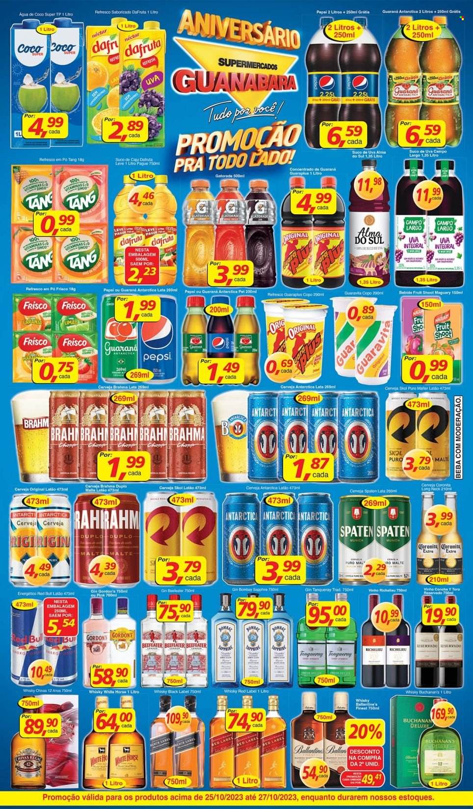 Folheto Supermercados Guanabara - 25/10/2023 - 27/10/2023. Página 7