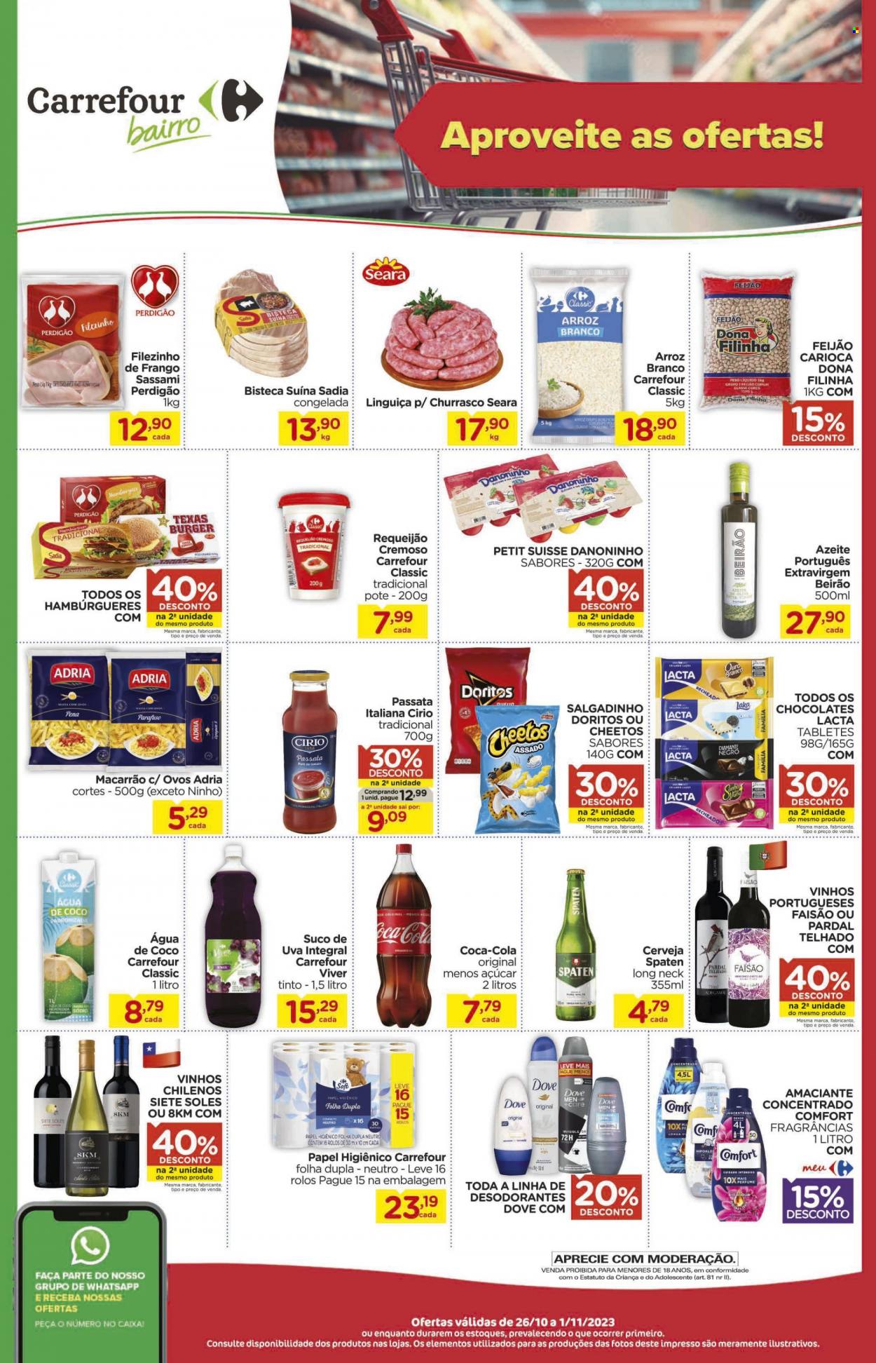 Folheto Carrefour Bairro - 26/10/2023 - 01/11/2023. Página 1