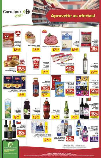 Folheto Carrefour Bairro - 26/10/2023 - 01/11/2023.