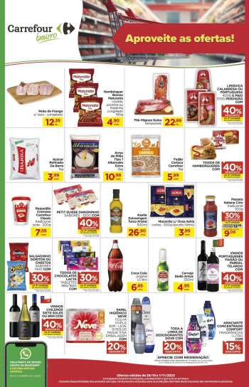 Folheto Carrefour Bairro - 26/10/2023 - 01/11/2023.