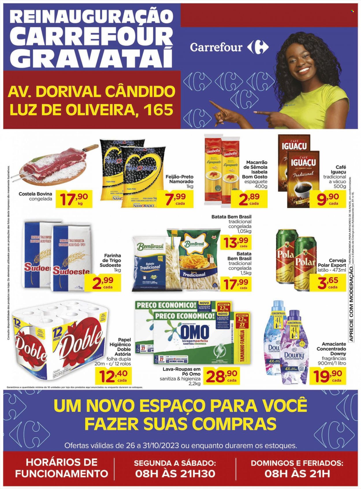 Folheto Carrefour Hiper - 26/10/2023 - 31/10/2023. Página 1