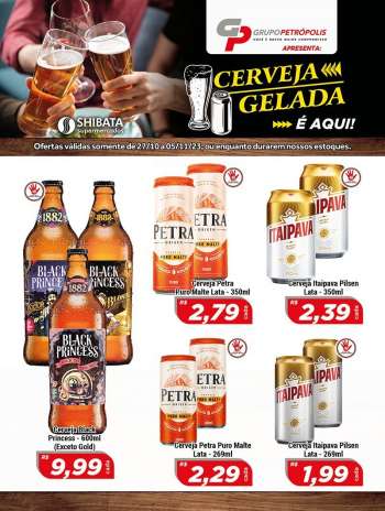 Folheto Shibata Supermercados - 27/10/2023 - 05/11/2023.