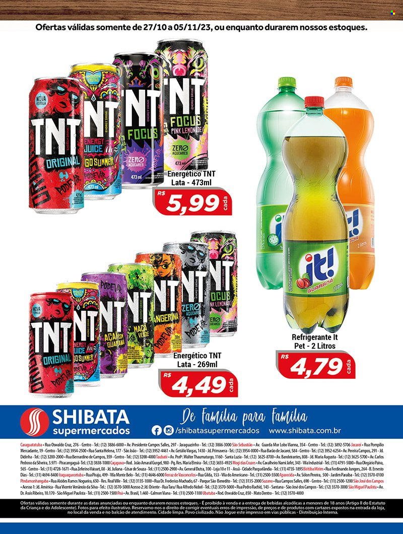 Folheto Shibata Supermercados - 27/10/2023 - 05/11/2023. Página 2