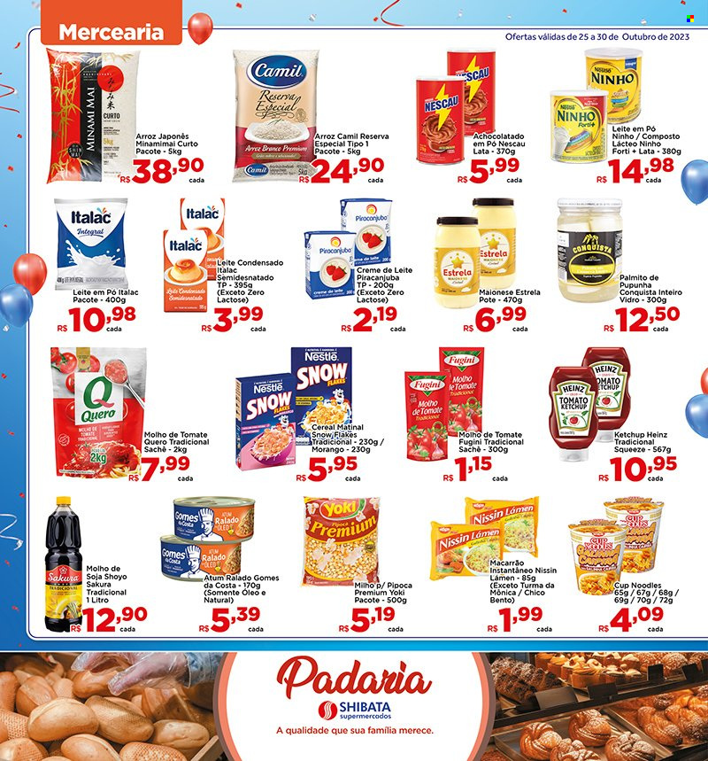 Folheto Shibata Supermercados - 25/10/2023 - 30/10/2023. Página 2