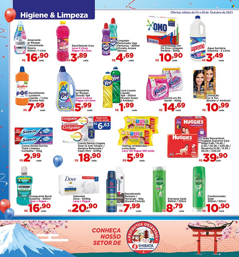 Folheto Shibata Supermercados - 25/10/2023 - 30/10/2023. Página 6