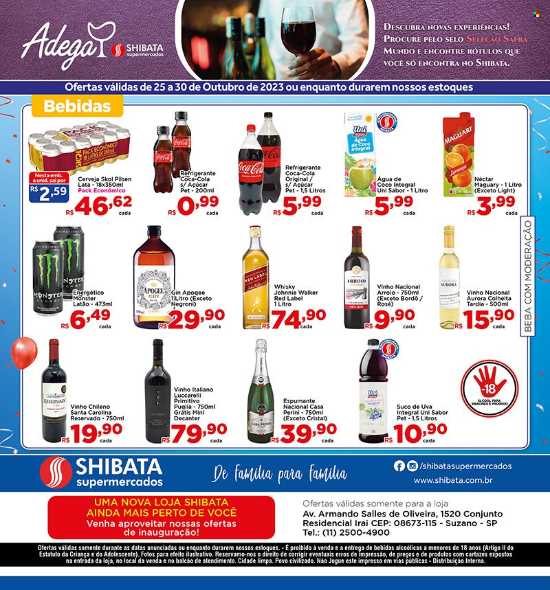 Folheto Shibata Supermercados - 25/10/2023 - 30/10/2023. Página 8