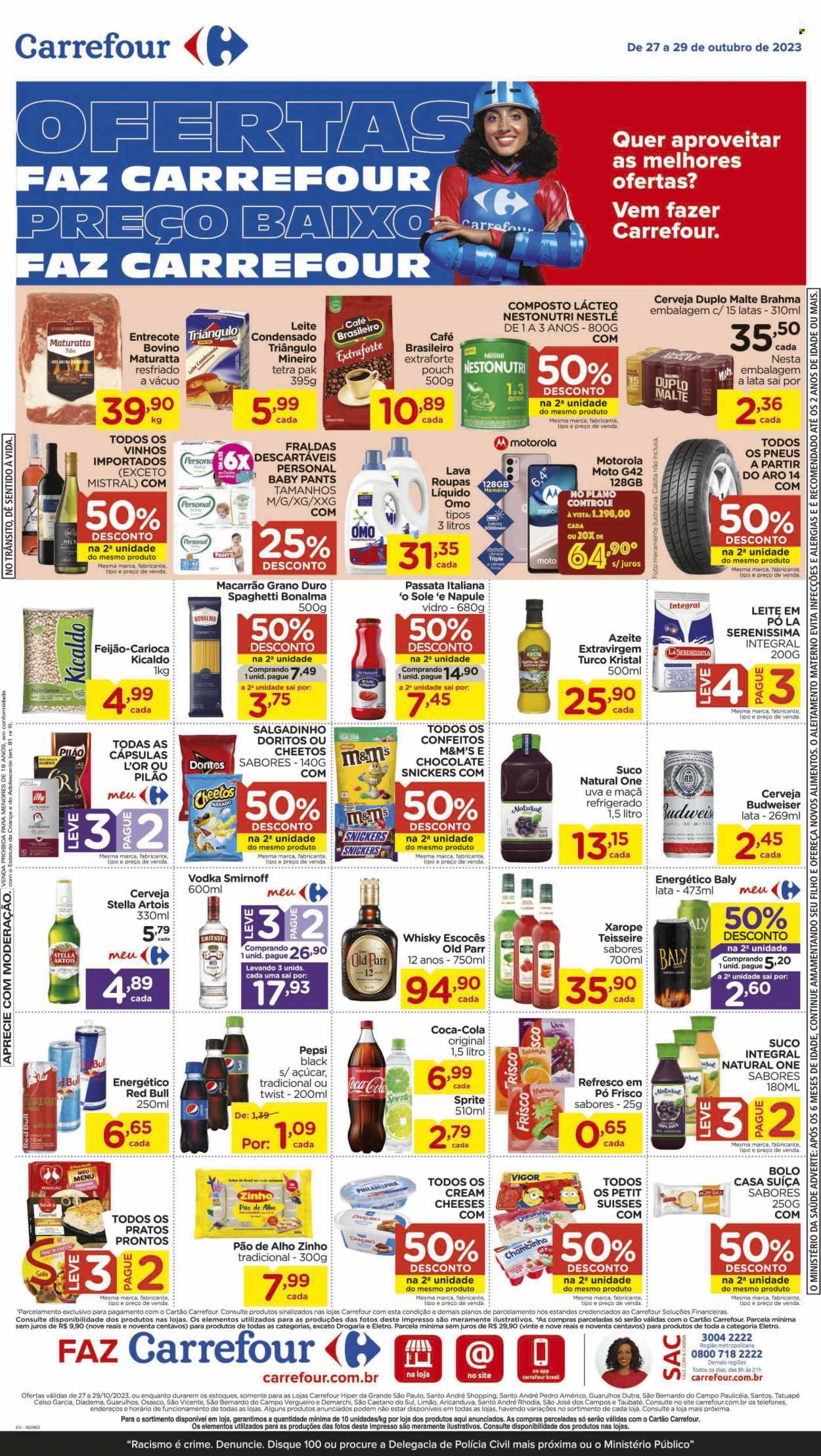 Folheto Carrefour Hiper - 27/10/2023 - 29/10/2023. Página 1