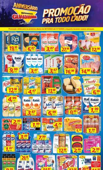 Folheto Supermercados Guanabara - 28/10/2023 - 31/10/2023.
