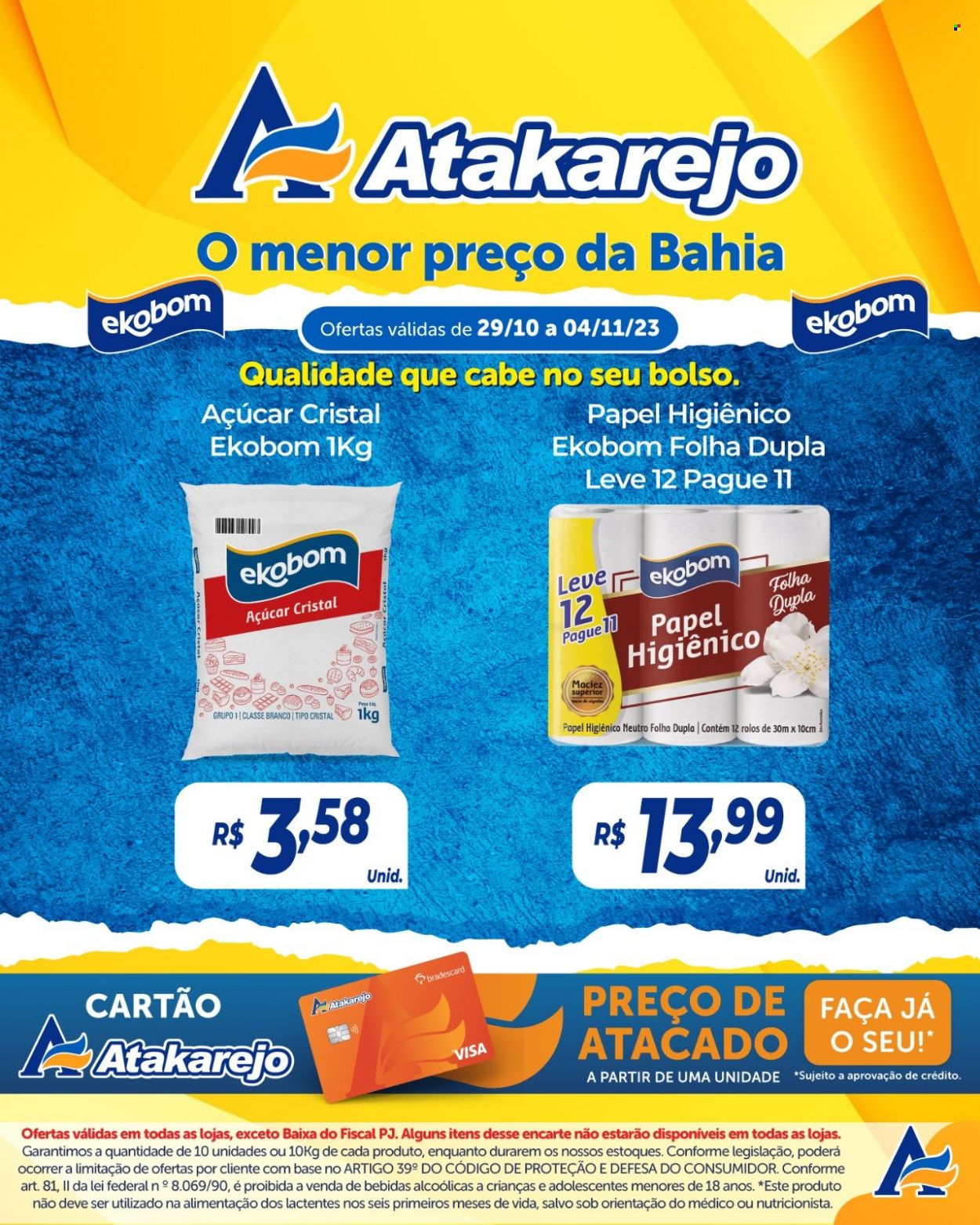 Folheto Atakadão Atakarejo - 29/10/2023 - 04/11/2023. Página 2