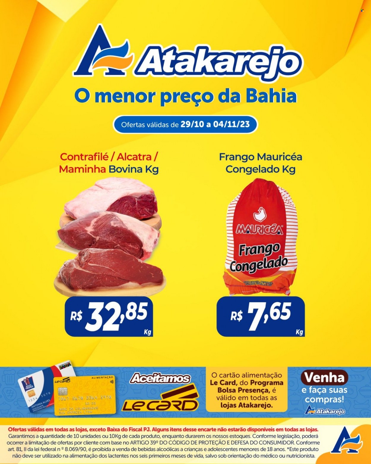 Folheto Atakadão Atakarejo - 29/10/2023 - 04/11/2023. Página 3