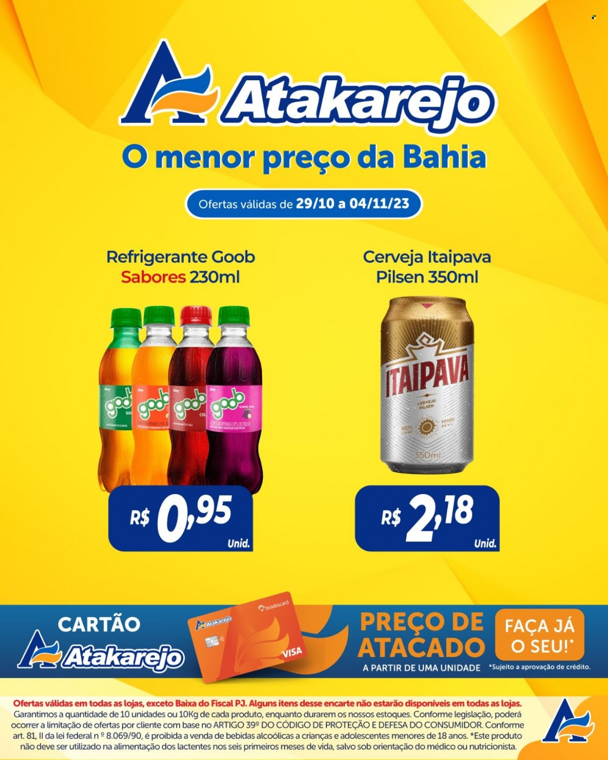 Folheto Atakadão Atakarejo - 29/10/2023 - 04/11/2023. Página 6