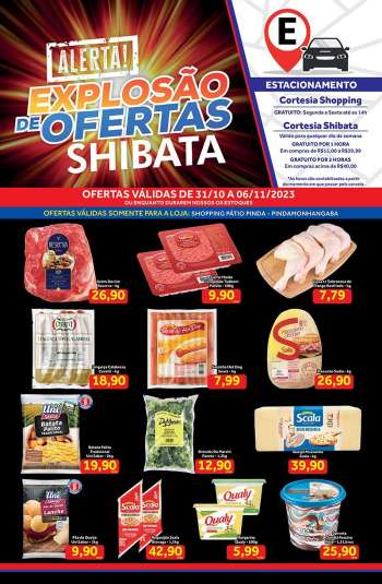 Folheto Shibata Supermercados - 31/10/2023 - 06/11/2023.