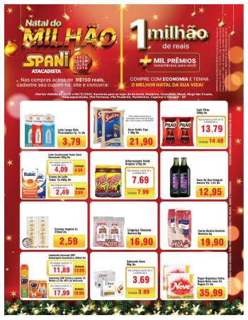 Folheto Spani Atacadista - 31/10/2023 - 06/11/2023.
