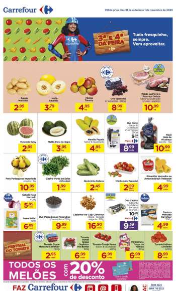 Folheto Carrefour Hiper - 31/10/2023 - 01/11/2023.