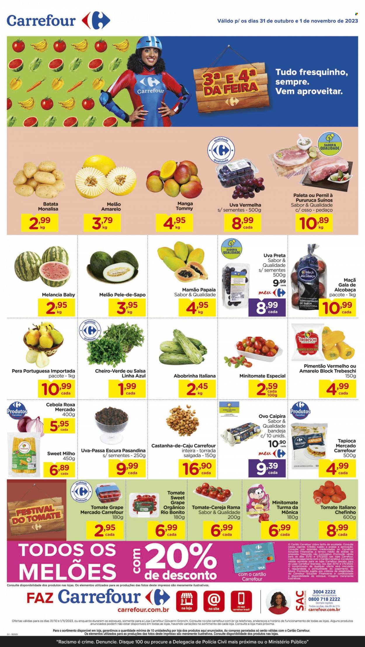 Folheto Carrefour Hiper - 31/10/2023 - 01/11/2023. Página 1