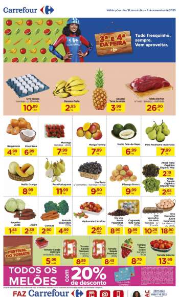 Folheto Carrefour Hiper - 31/10/2023 - 01/11/2023.