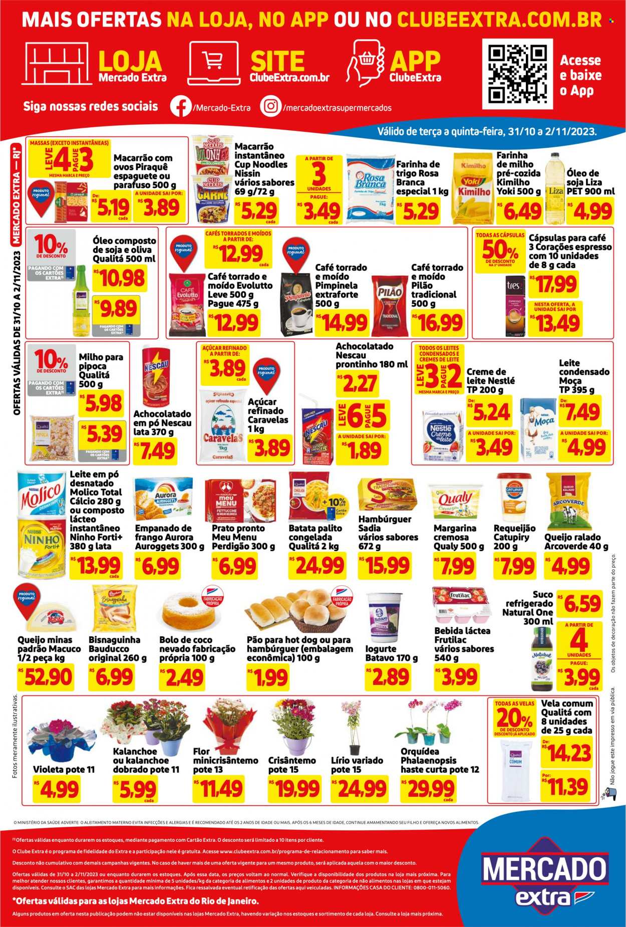 Folheto Mercado Extra - 31/10/2023 - 02/11/2023. Página 2