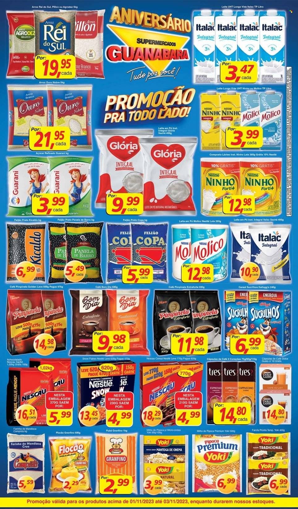 Folheto Supermercados Guanabara - 01/11/2023 - 03/11/2023. Página 2