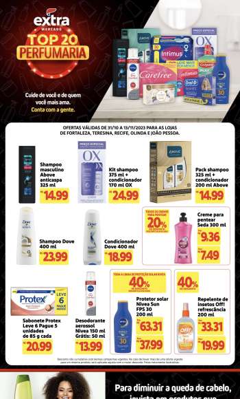 Folheto Mercado Extra - 31/10/2023 - 13/11/2023.