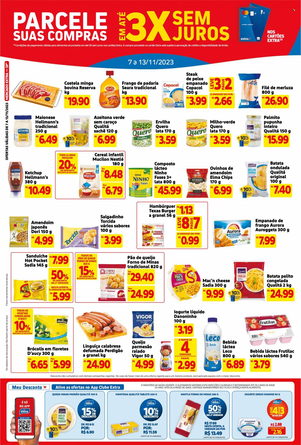 Folheto Mercado Extra - 07/11/2023 - 13/11/2023. Página 2
