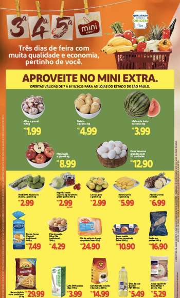 Folheto Mini Extra - 07/11/2023 - 09/11/2023.