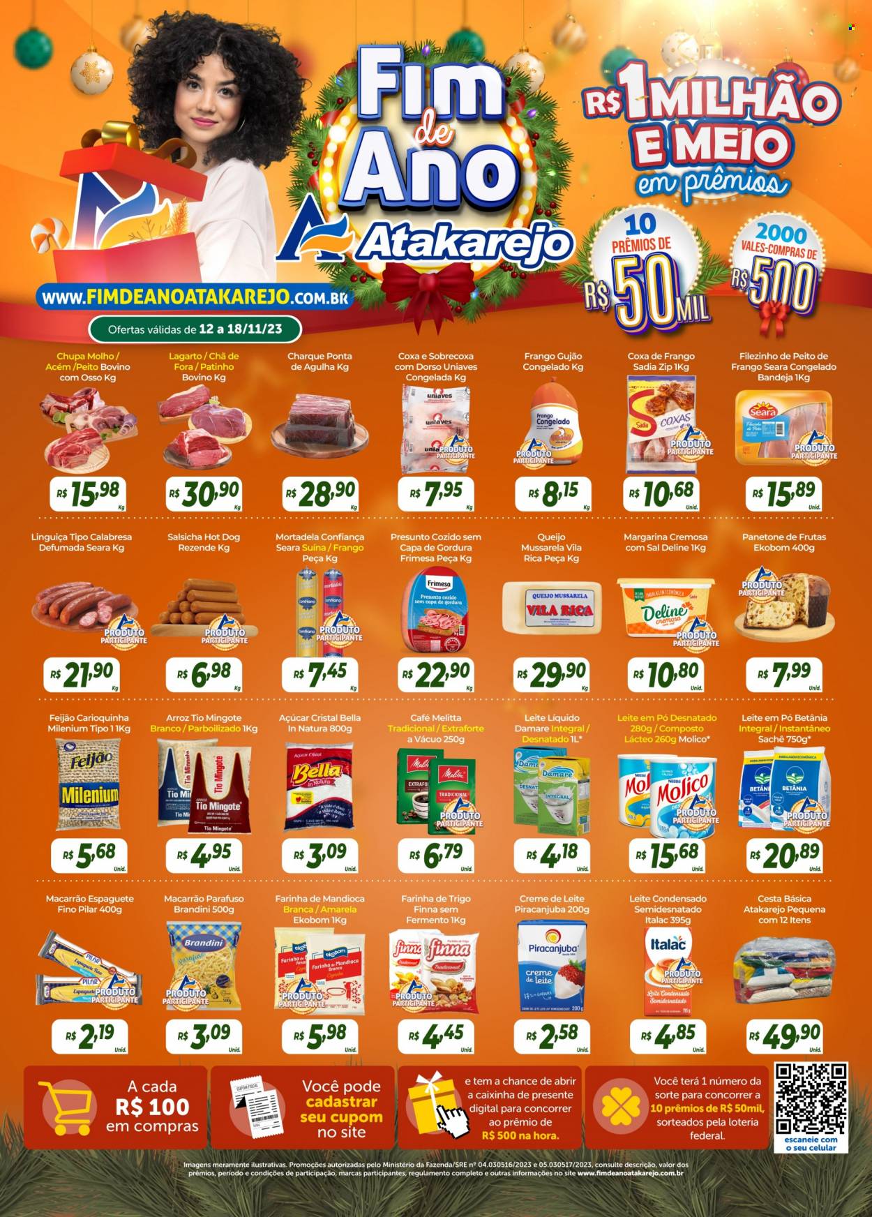 Folheto Atakadão Atakarejo - 12/11/2023 - 18/11/2023. Página 1