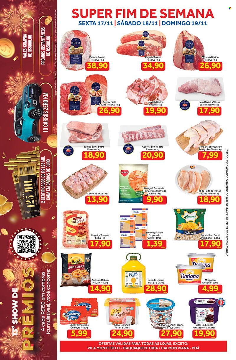 Folheto Shibata Supermercados - 17/11/2023 - 19/11/2023. Página 1