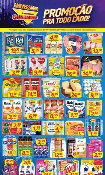 Folheto Supermercados Guanabara - 18/11/2023 - 22/11/2023.