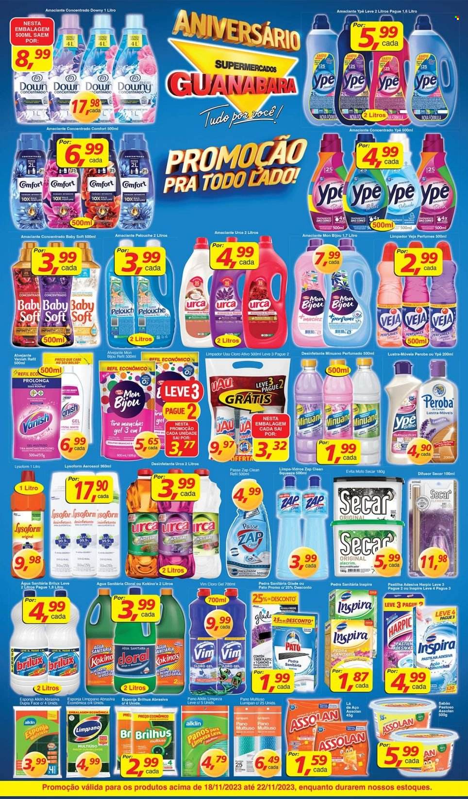 Folheto Supermercados Guanabara - 18/11/2023 - 22/11/2023. Página 11