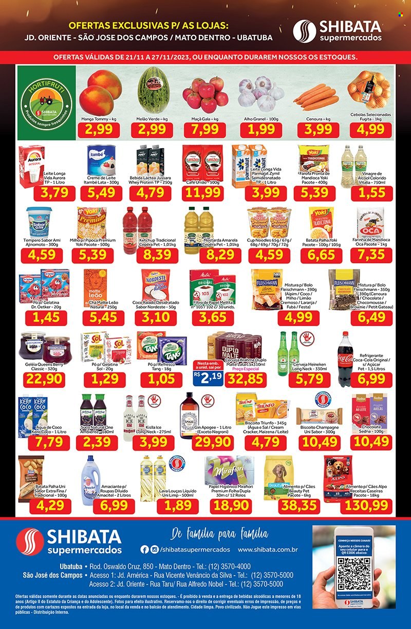 Folheto Shibata Supermercados - 21/11/2023 - 27/11/2023. Página 2