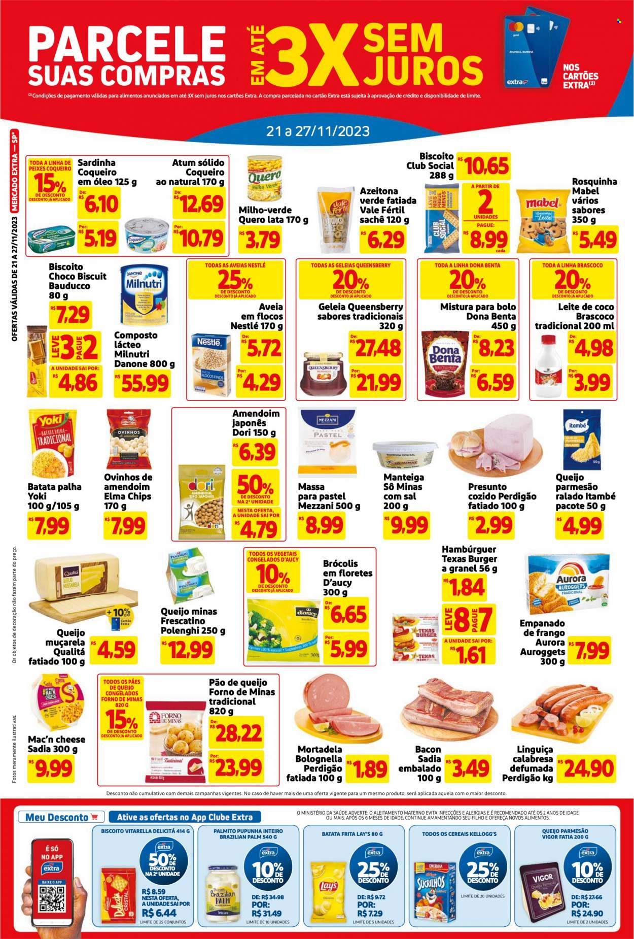 Folheto Mercado Extra - 21/11/2023 - 27/11/2023. Página 2
