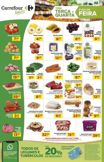 Folheto Carrefour Bairro - 21/11/2023 - 22/11/2023.