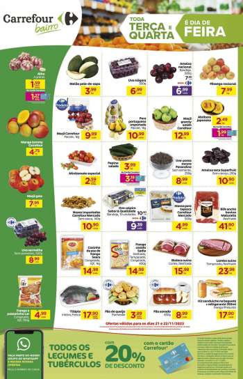 Folheto Carrefour Bairro - 21/11/2023 - 22/11/2023.