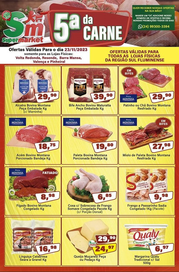 Folheto Rede Supermarket - 23/11/2023 - 23/11/2023. Página 1